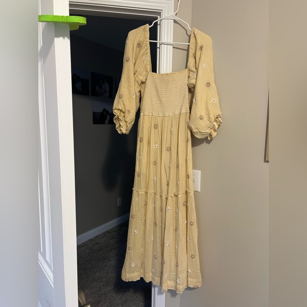 Free People Dahlia Embroidered Maxi Dress - Picture 6 of 12